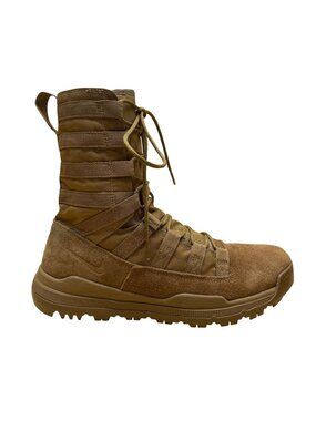Nike Men’s Coyote Brown Nylon & Suede Lace-Up SFS Tactical Military Boots Sz 10